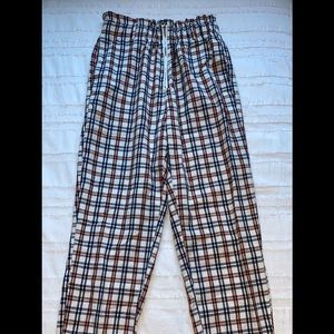 Shein Gingham Pants